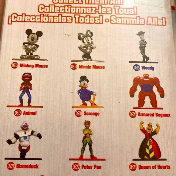 Disney metal Figures Set Scrooge Gizmoduck Lilo Cheshire Cat Queen of Hearts - Picture 5 of 8
